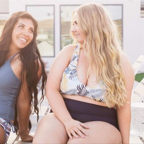 Purple High Waist Ruched Full Coverage Swimsuit Bottom - Picture 12 of 15